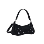 DESIGUAL Petit sac à main effet cuir brodé