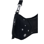 DESIGUAL Petit sac à main effet cuir brodé