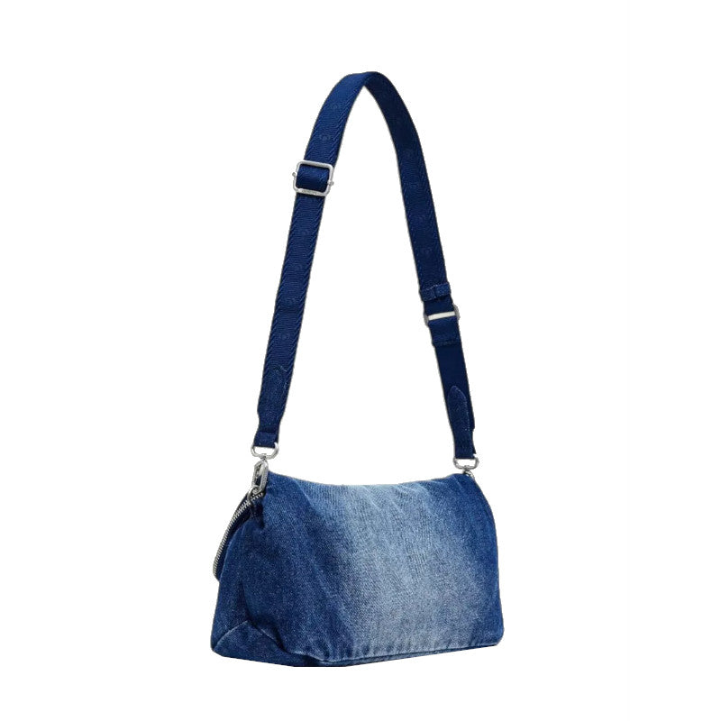 DESIGUAL Sac à bandoulière Half Logo Denim Venecia 3.0