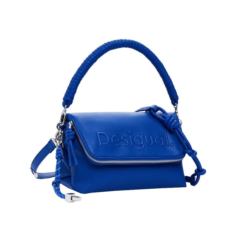 DESIGUAL Sac à bandoulière Half Logo Denim Venecia 3.0