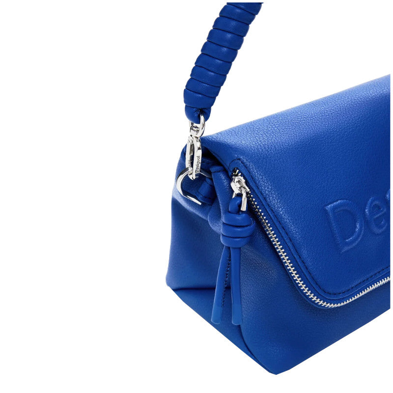DESIGUAL Sac à bandoulière Half Logo Denim Venecia 3.0