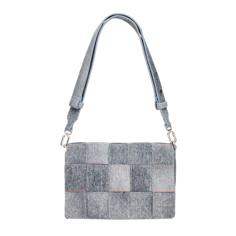 DESIGUAL Sac à bandoulière Yoko Pu Denim Dortmund Flap