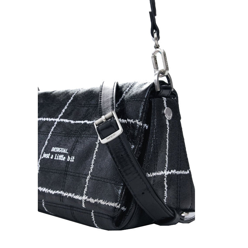 DESIGUAL Sac à bandoulière brillant moyen