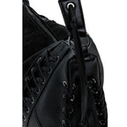 DESIGUAL Sac à bandoulière effet cuir de taille moyenne
