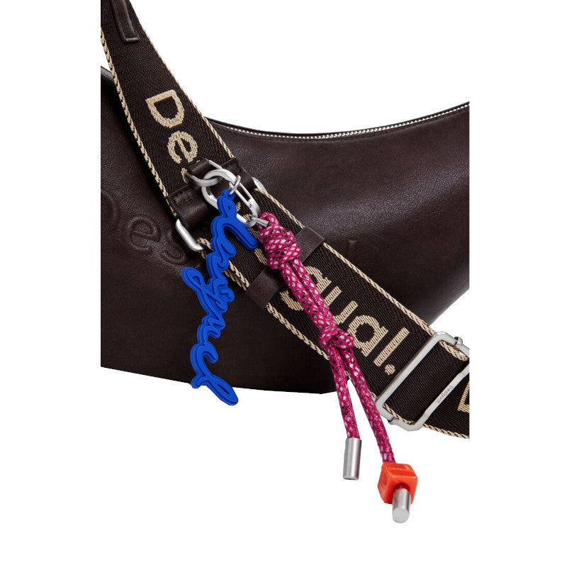 
                      
                        DESIGUAL Sac à bandoulière moyen avec logo 3D
                      
                    