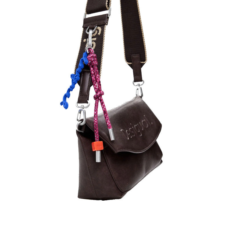 
                      
                        DESIGUAL Sac à bandoulière moyen avec logo 3D
                      
                    