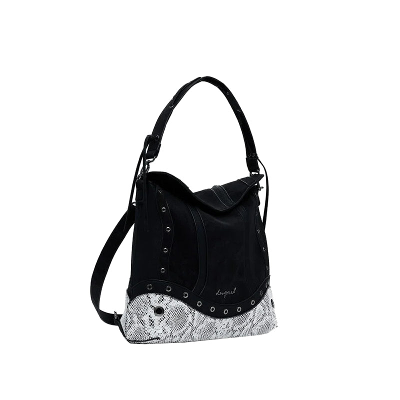 DESIGUAL Sac à dos serpent convertible moyen