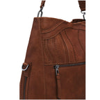 DESIGUAL Sac à main effet cuir brodé moyen