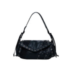 DESIGUAL Sac à main effet cuir patch moyen