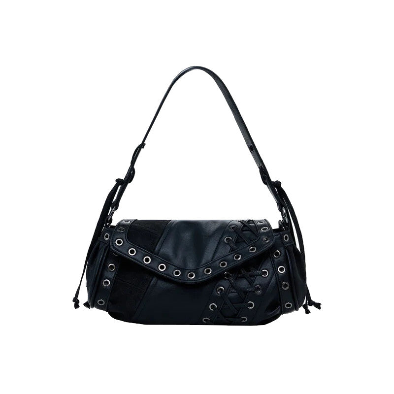 DESIGUAL Sac à main effet cuir patch moyen