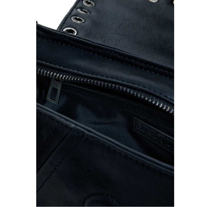 DESIGUAL Sac à main effet cuir patch moyen