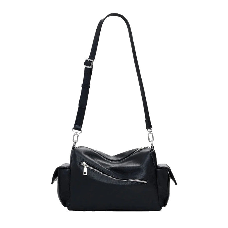 DESIGUAL Sac bowling effet cuir lettres moyen