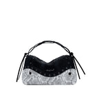 DESIGUAL Sac main moyen à clous motif serpent