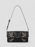 Noir - GUESS Sac à bandoulière Sadie Flap Shoulder