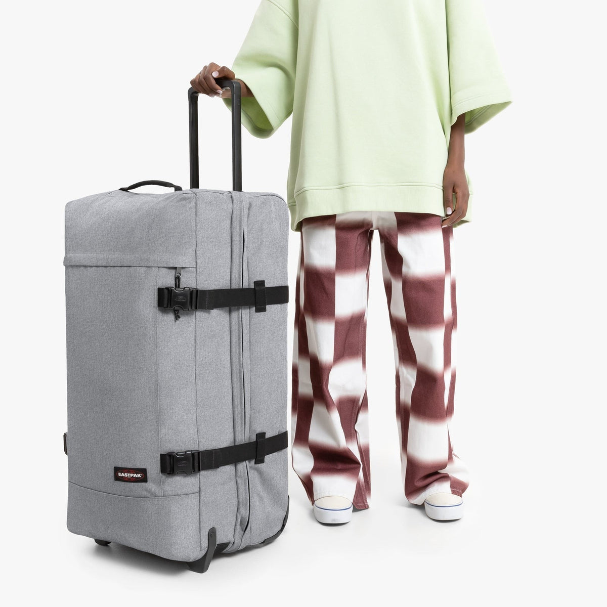 Gris - EASTPAK Sac de voyage Tranverz M