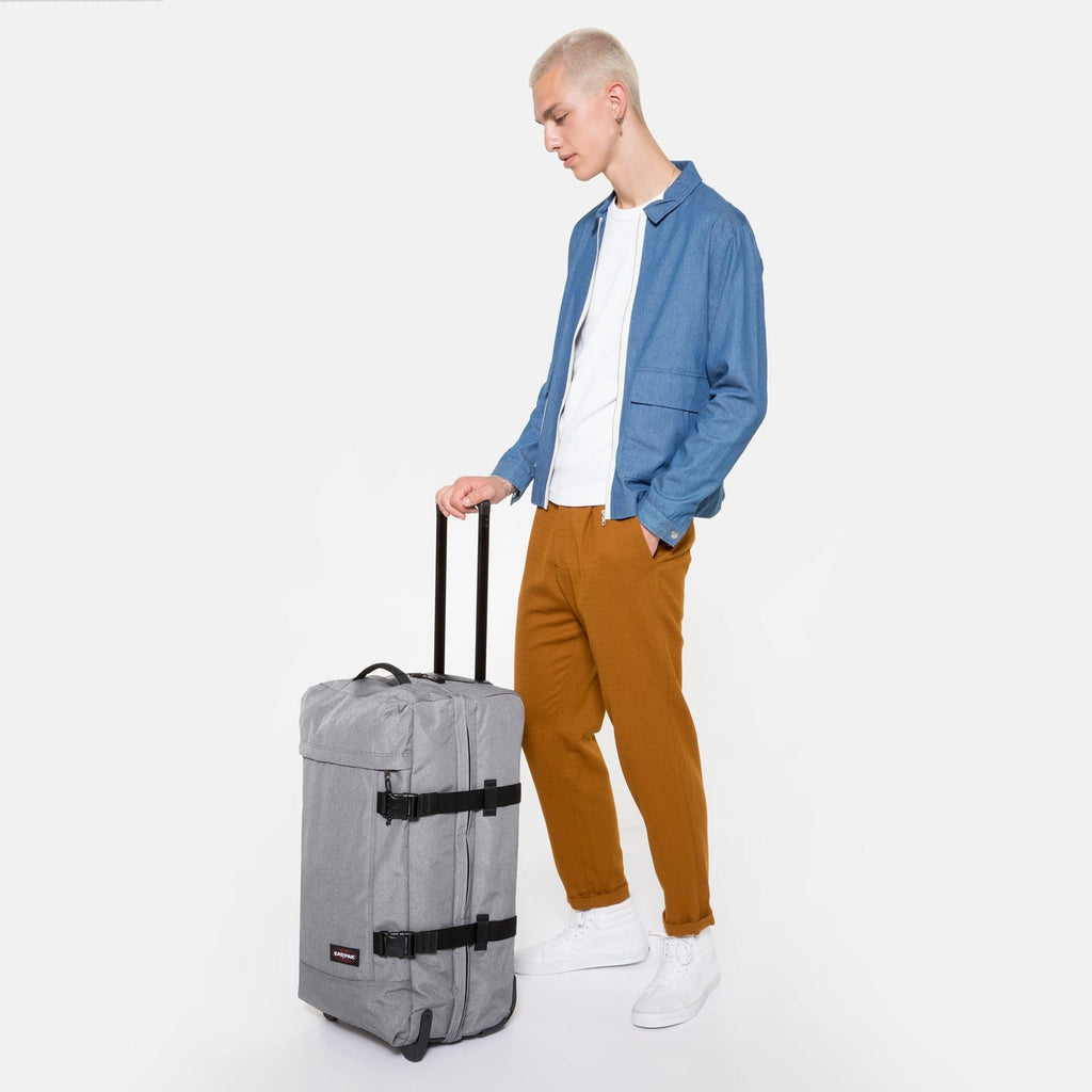 Gris - EASTPAK Sac de voyage Tranverz M