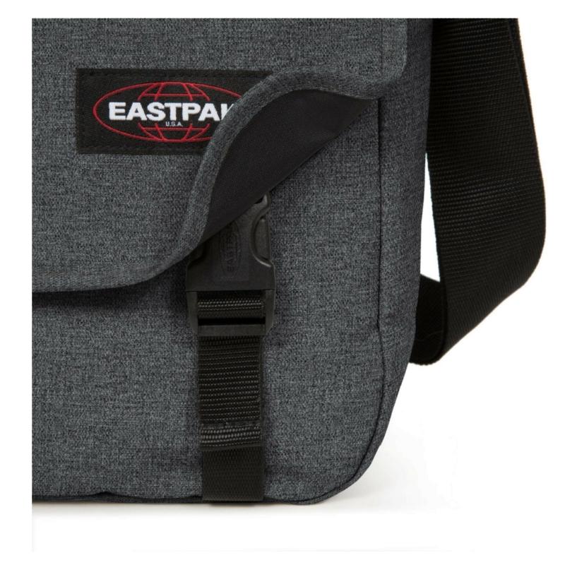 Black Denim - Eastpak Sac Bandoulière Delegate- Navy Aqua Bleu
