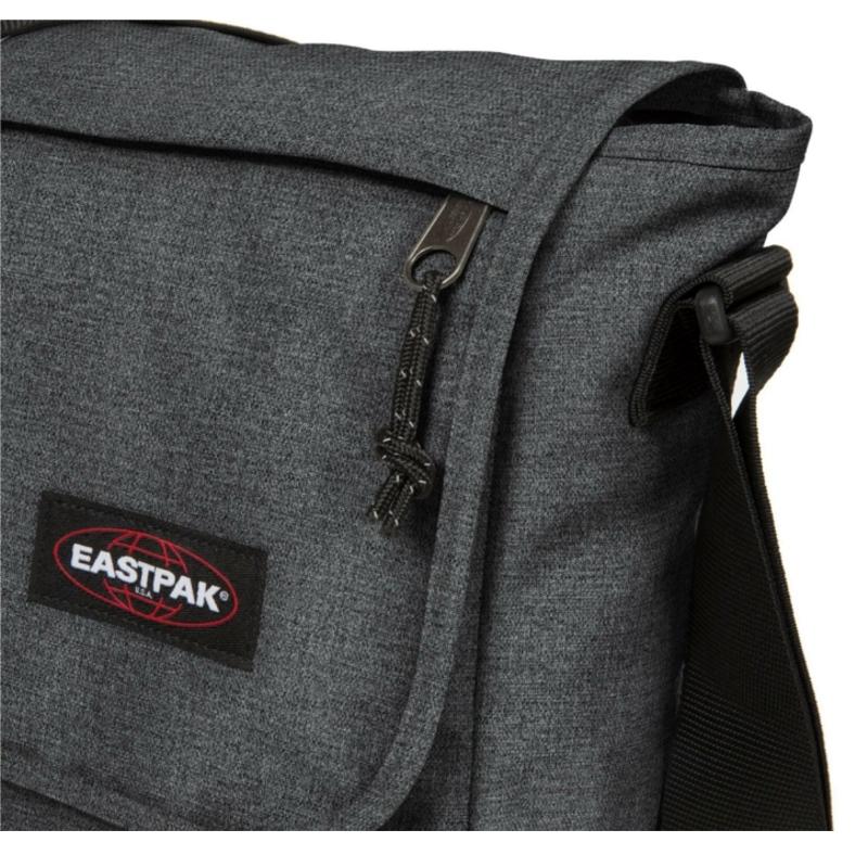 Black Denim - Eastpak Sac Bandoulière Delegate- Navy Aqua Bleu