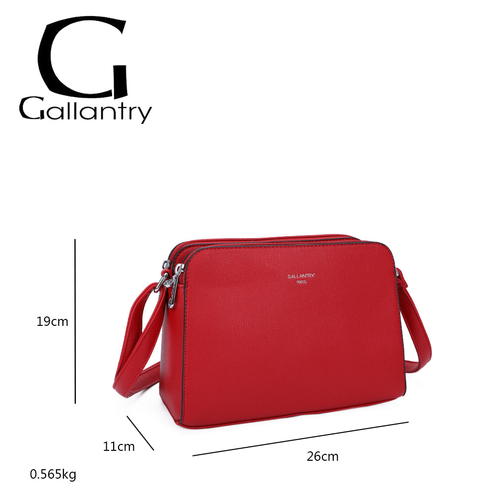 Rouge - GALLANTRY Sac à bandoulière Gallante