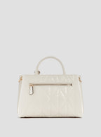 Blanc - GUESS Sac à main Aldina Girlfriend Satchel