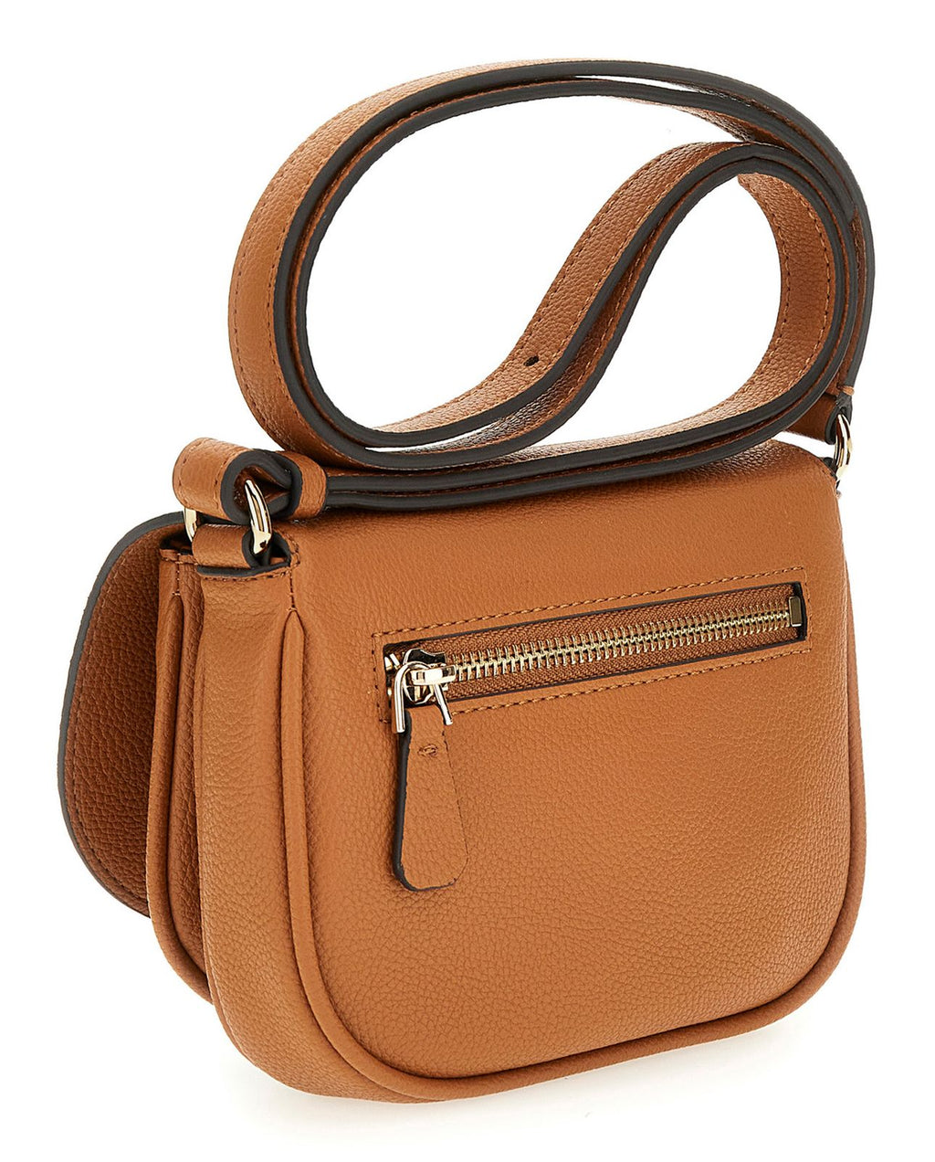 Cognac - GUESS Sac à bandoulière Calebra Mini