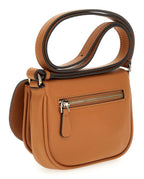 Cognac - GUESS Sac à bandoulière Calebra Mini