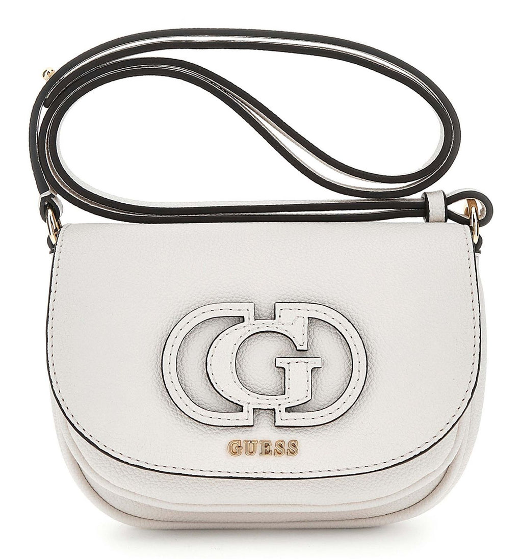 Blanc cassé - GUESS Sac à bandoulière Calebra Mini