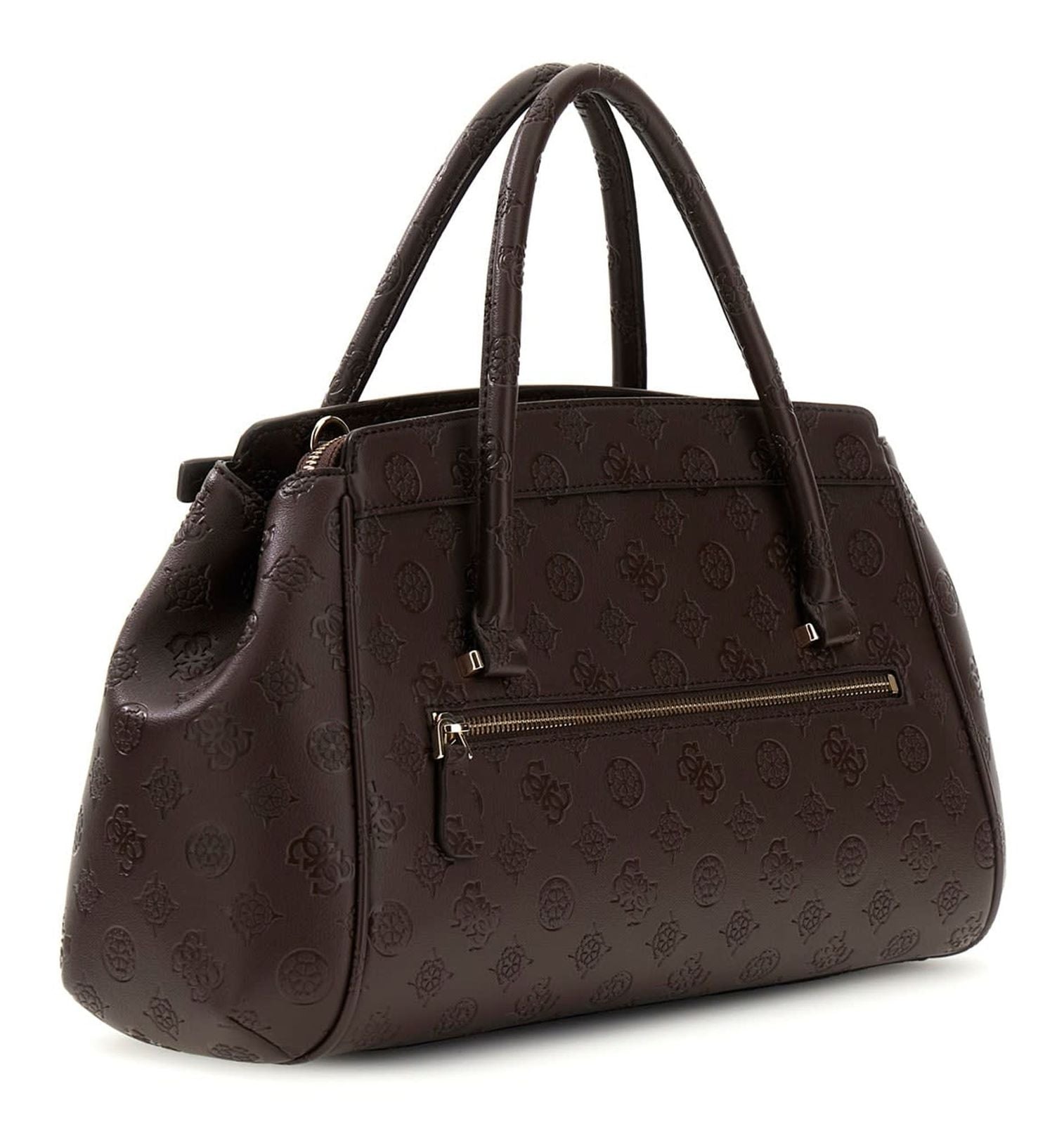 Chocolat - GUESS Sac à main Diana 3 Compartiments