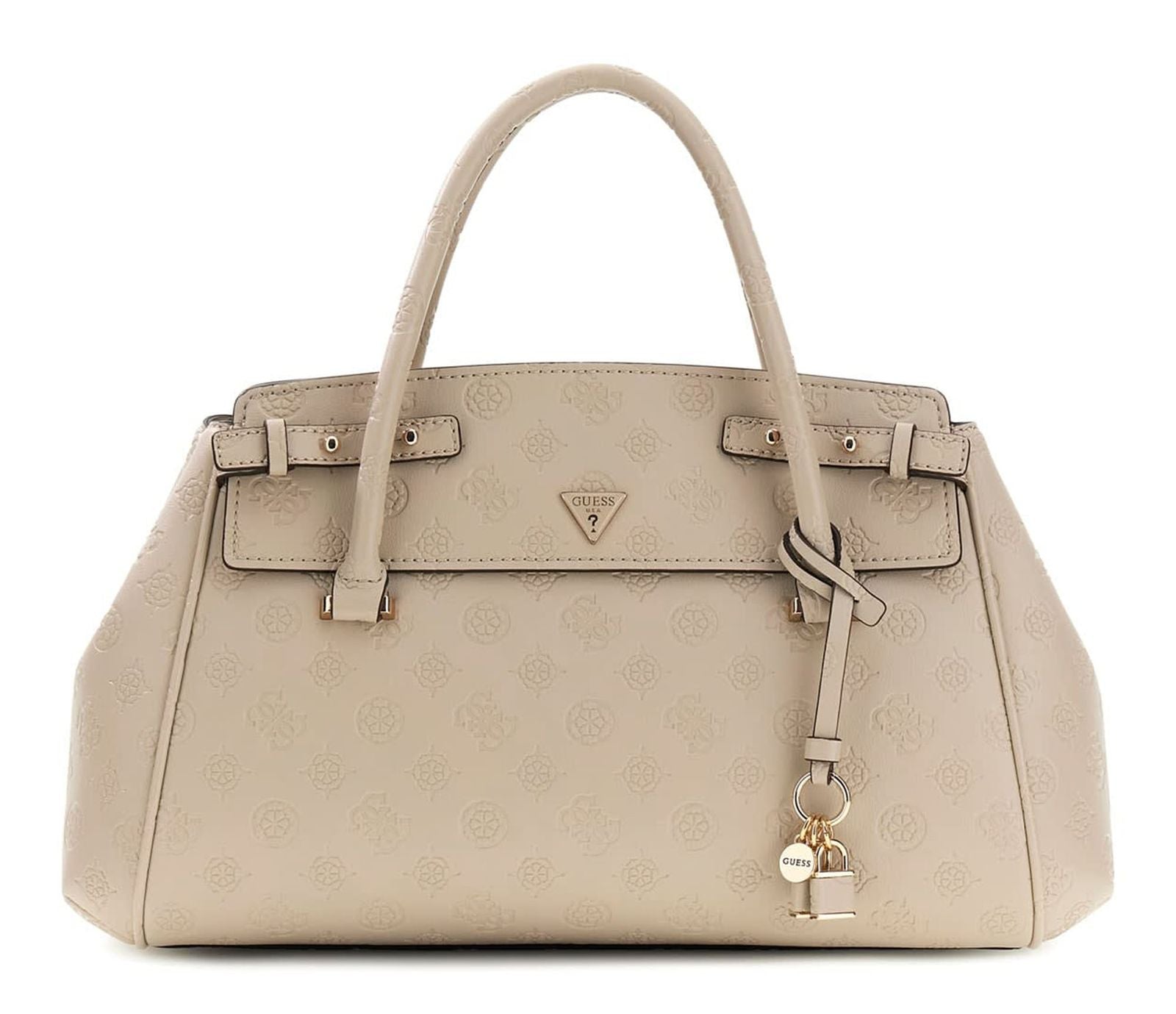 Taupe - GUESS Sac à main Diana 3 Compartiments