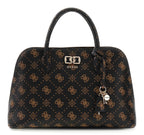 Espresso - GUESS Sac à main Emelie Logo Two Comp Satchel