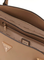 Beige - GUESS Sac à main Gilda 3 Compartiments