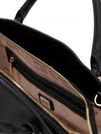Noir - GUESS Sac à main Gilda 3 Compartiments
