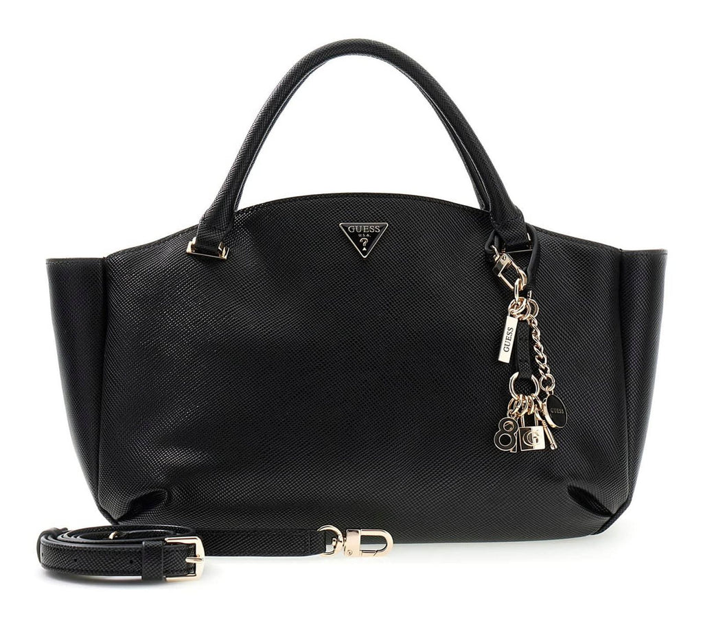 Noir - GUESS Sac à main Gilda 3 Compartiments