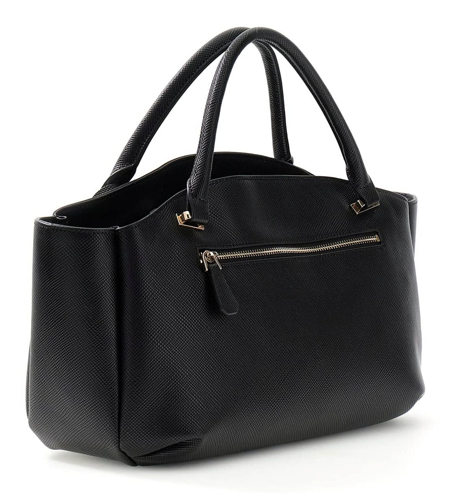 Noir - GUESS Sac à main Gilda 3 Compartiments
