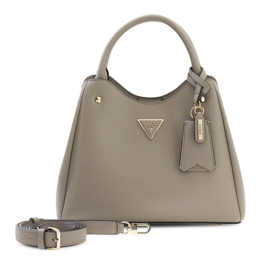 Taupe - GUESS Sac à main Meridian II Girlfriend Carryall S