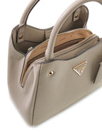 Taupe - GUESS Sac à main Meridian II Girlfriend Carryall S