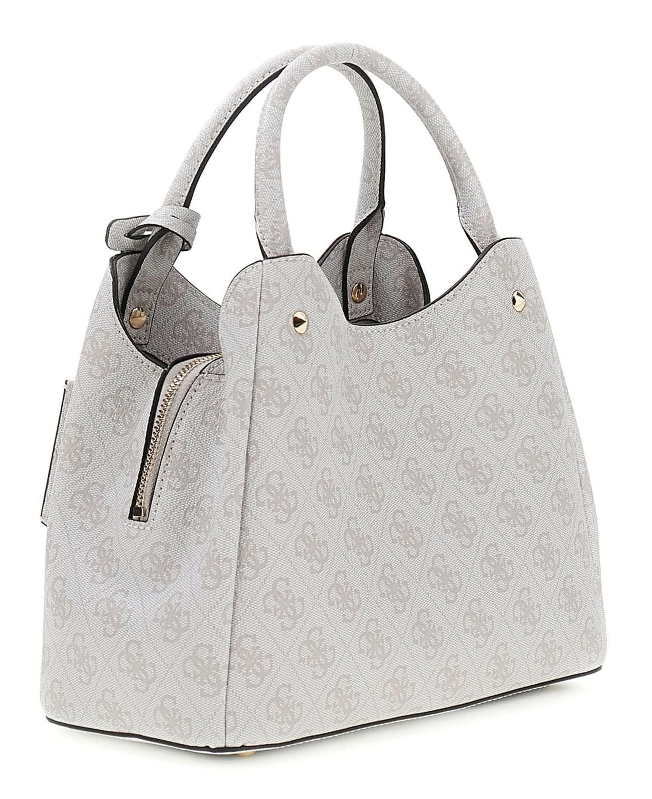 Crème - GUESS Sac à main Meridian II Carryall