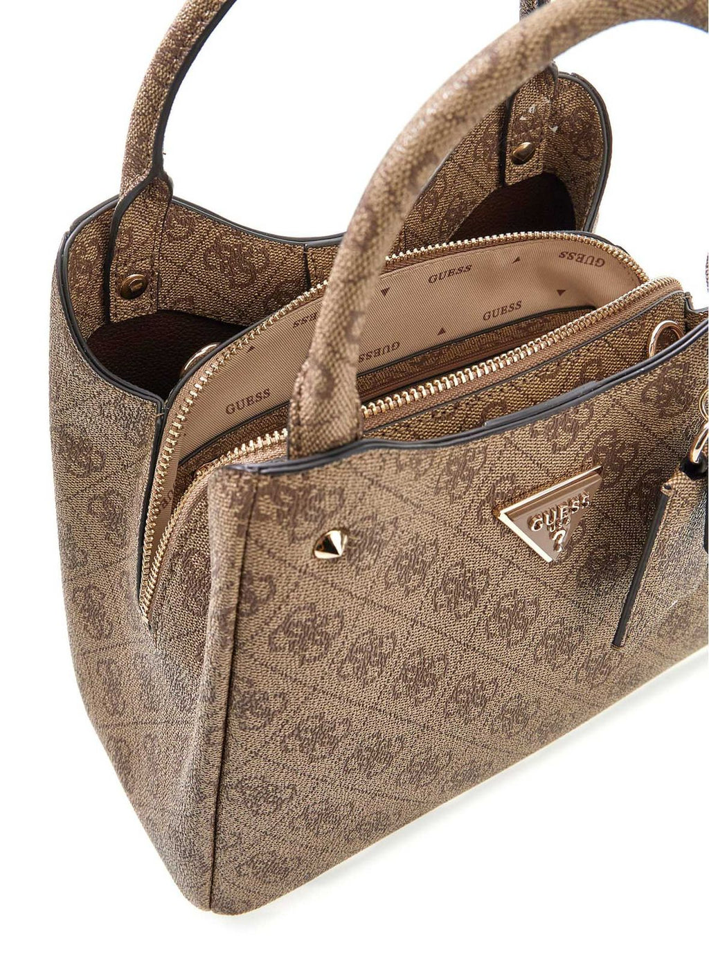 Beige - GUESS Sac à main Meridian II Carryall