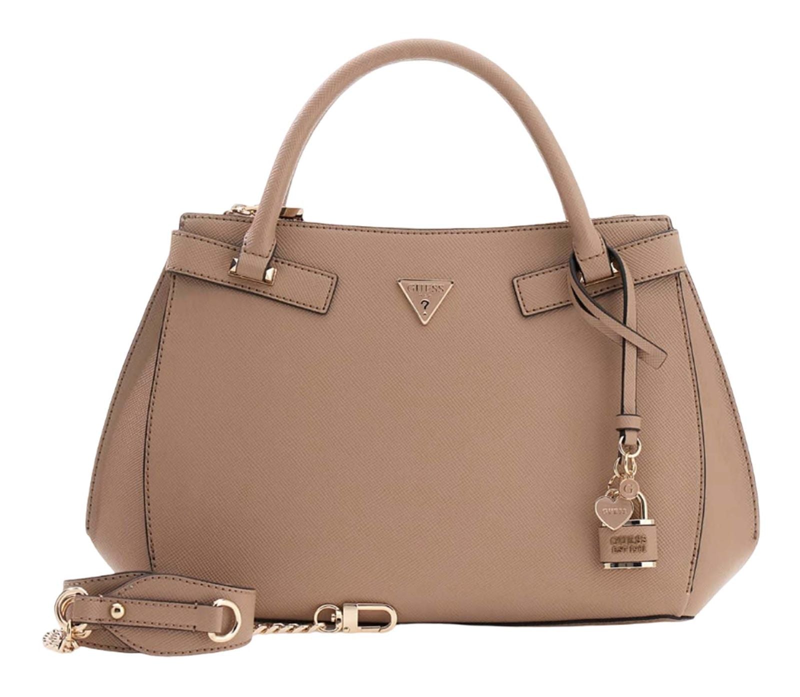 Beige - GUESS Sac à main Serenova Girlfriend Satchel