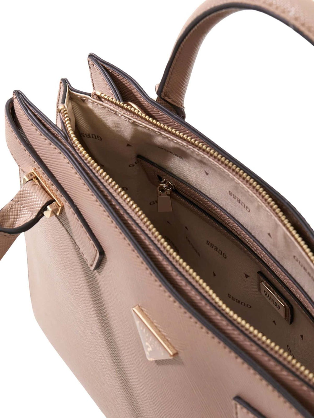 Beige - GUESS Sac à main Serenova Girlfriend Satchel