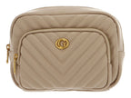 Beige - GUESS Vanity Quilted Vanity Case
