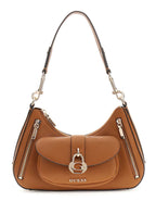Caramel - GUESS Sac à bandoulière Jessa Shoulder Bag