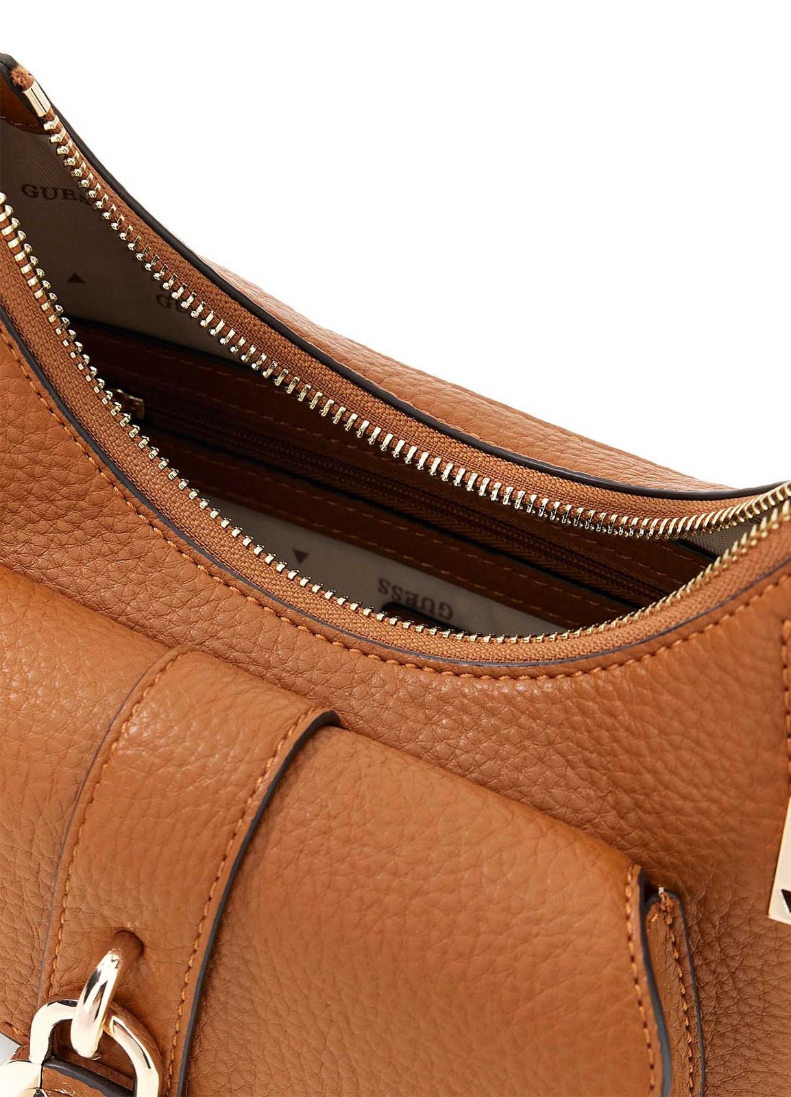 Caramel - GUESS Sac à bandoulière Jessa Shoulder Bag