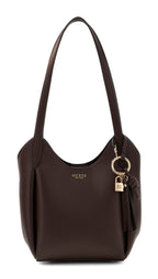 Marron - GUESS Sac seau Melody Bucket