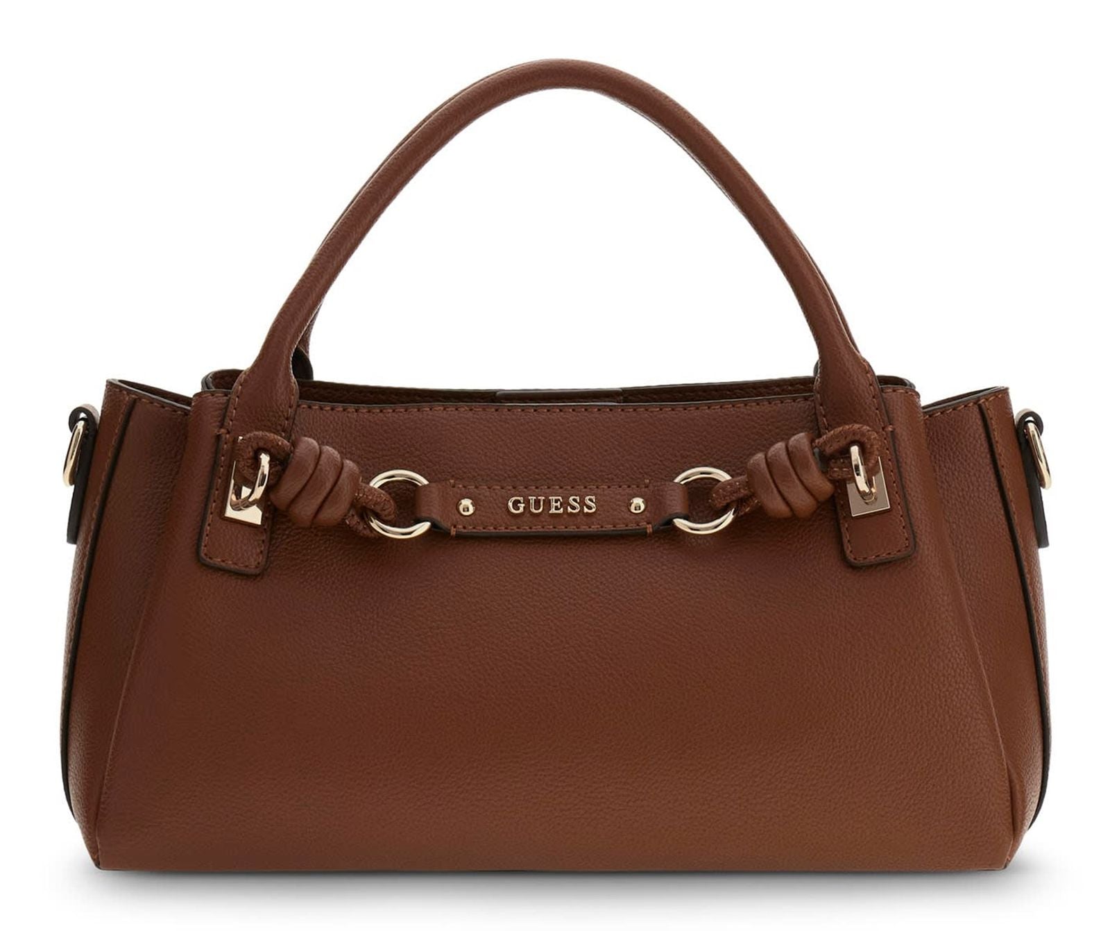 Cognac - GUESS Sac à bandoulière Camelia 3 Compartiments