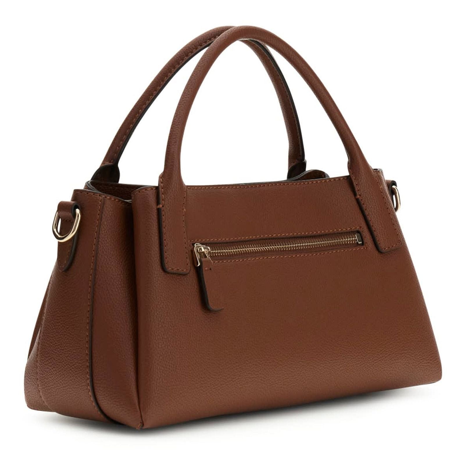 Cognac - GUESS Sac à bandoulière Camelia 3 Compartiments