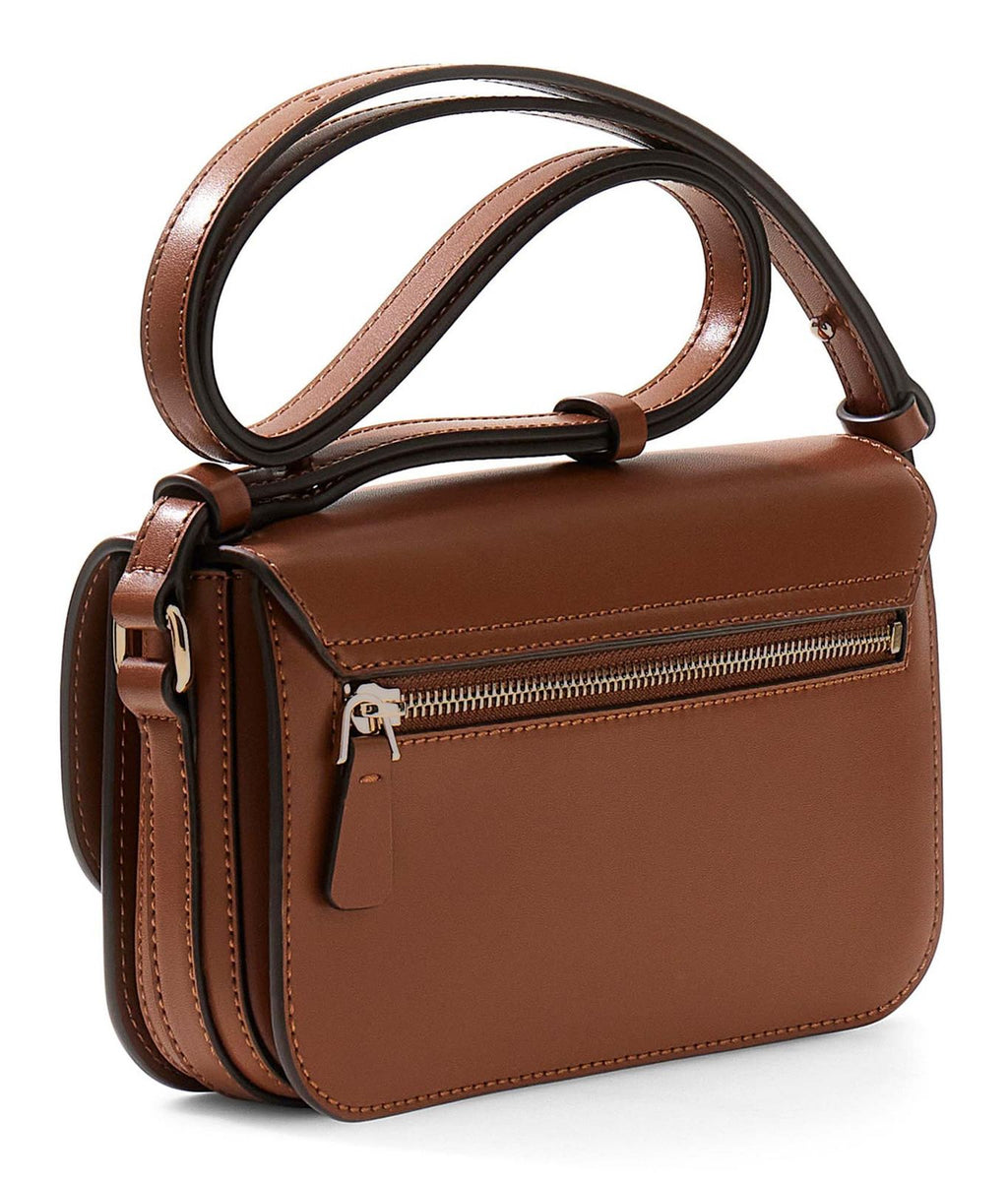 Marron - GUESS Sac à bandoulière Janie Convertible Xbody