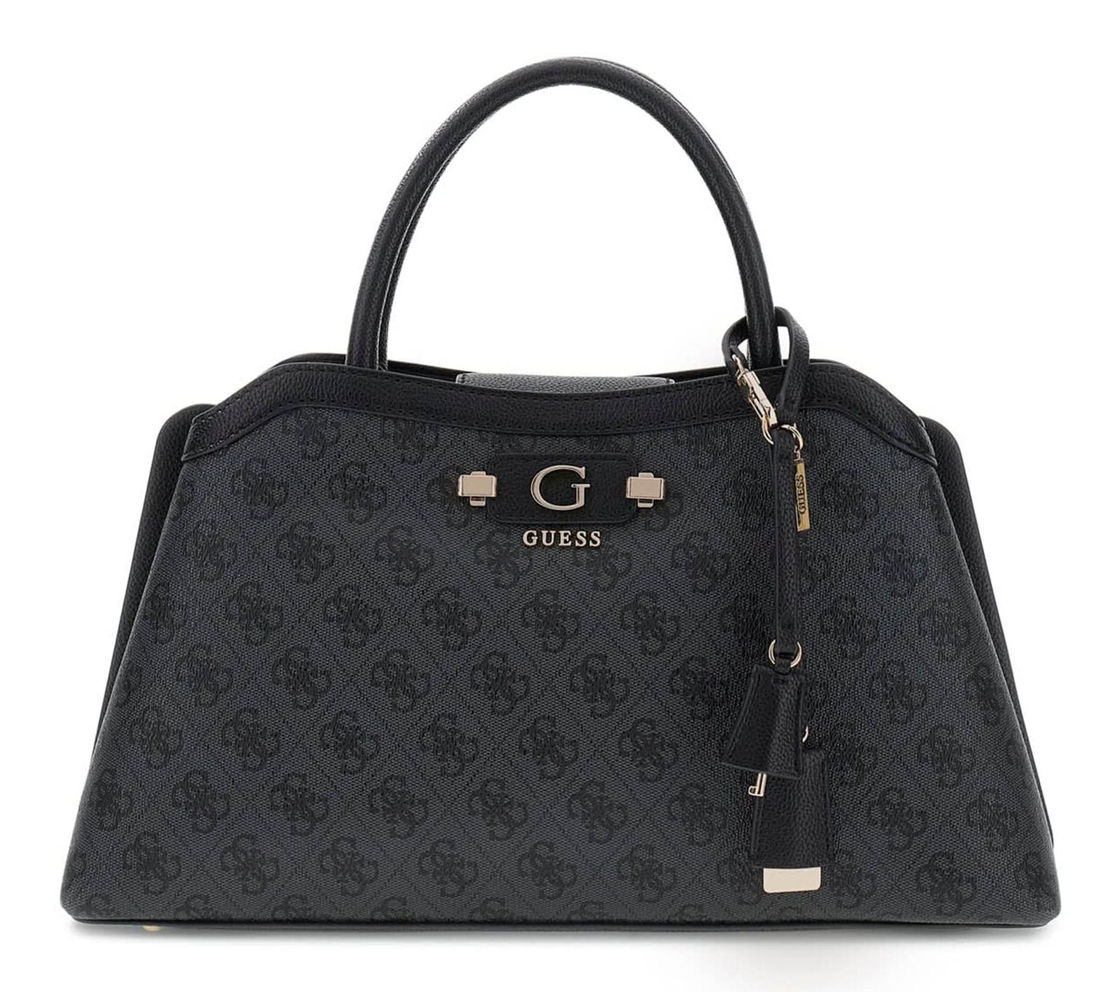 Anthracite - GUESS Sac à bandoulière Lindsey Girlfriend Satchel