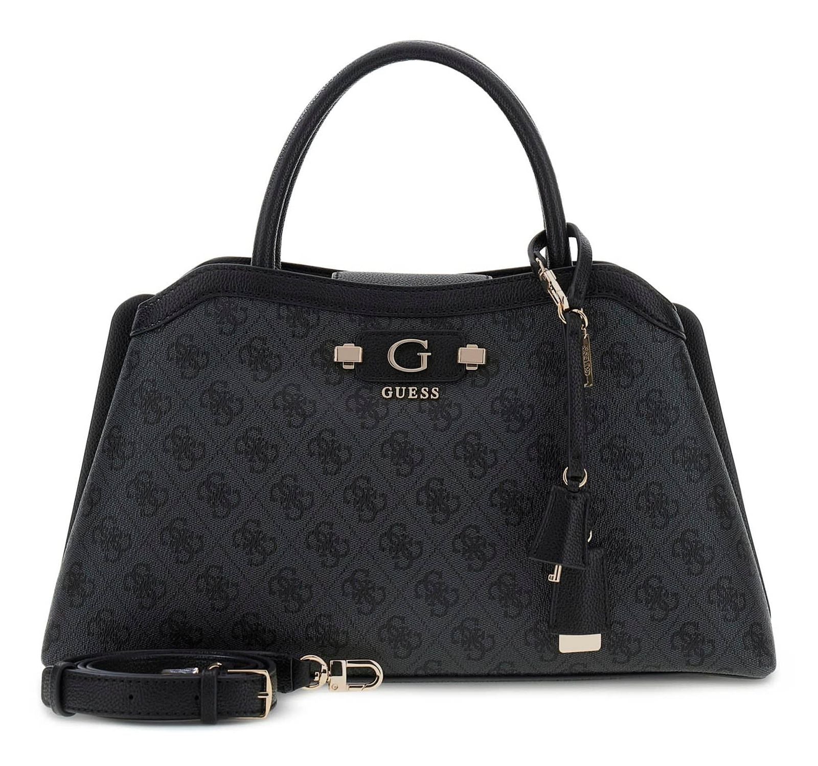 Anthracite - GUESS Sac à bandoulière Lindsey Girlfriend Satchel