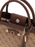 Latte - GUESS Sac à bandoulière Lindsey Girlfriend Satchel